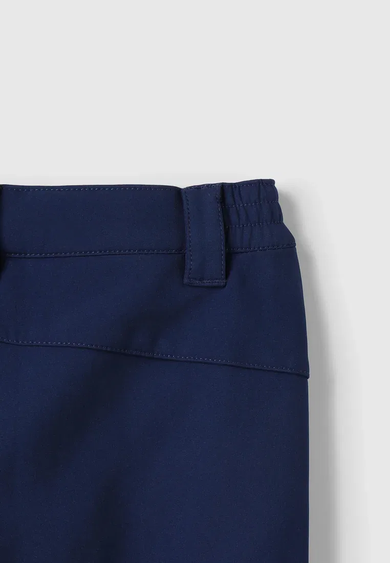 Детские брюки для активного отдыха на природе (fjell pants) Trollkids, Navy — фото 4