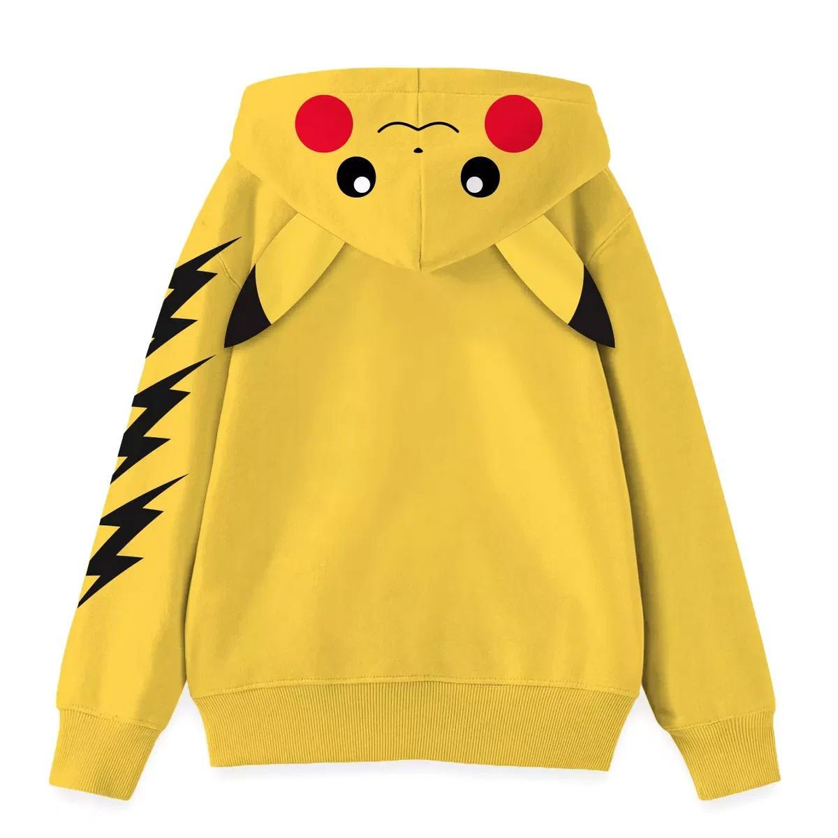 Детская худи с 3D ушами Пикачу Pokémon Electric Type Mad Engine, Yellow — фото 3