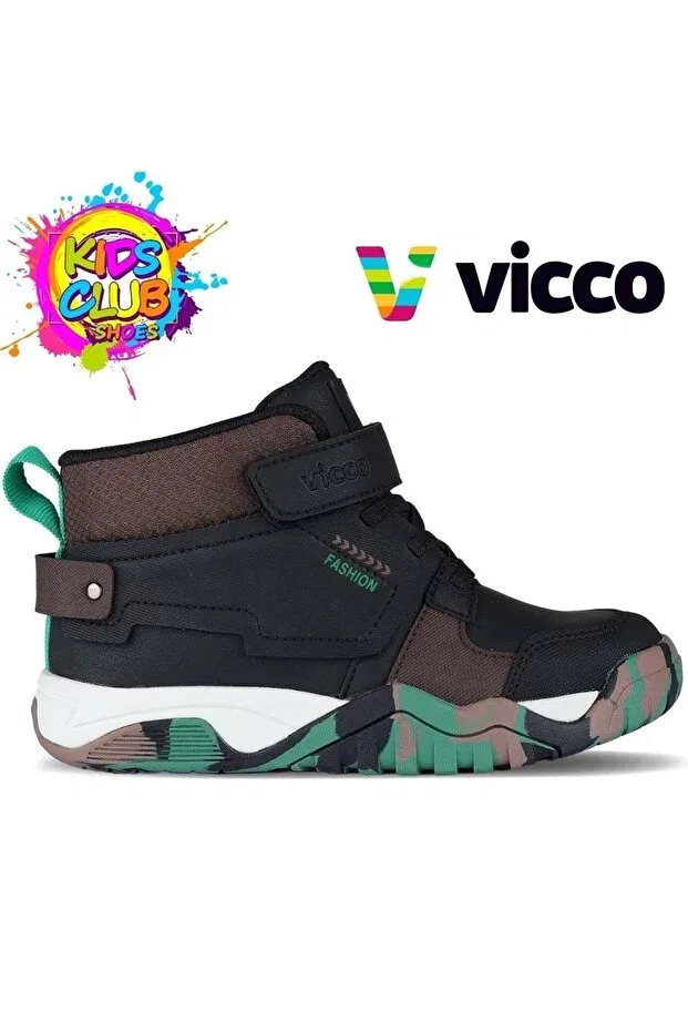 Детские ботинки для девочек ортопедические Marven Vicco, Black