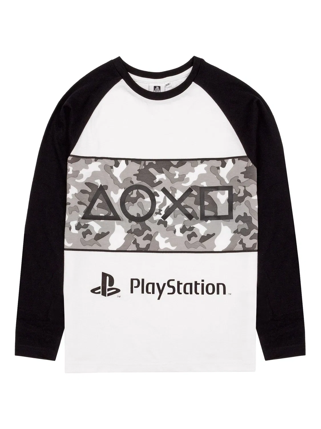 Пижама с принтом PlayStation Vanilla Underground, серый — фото 3