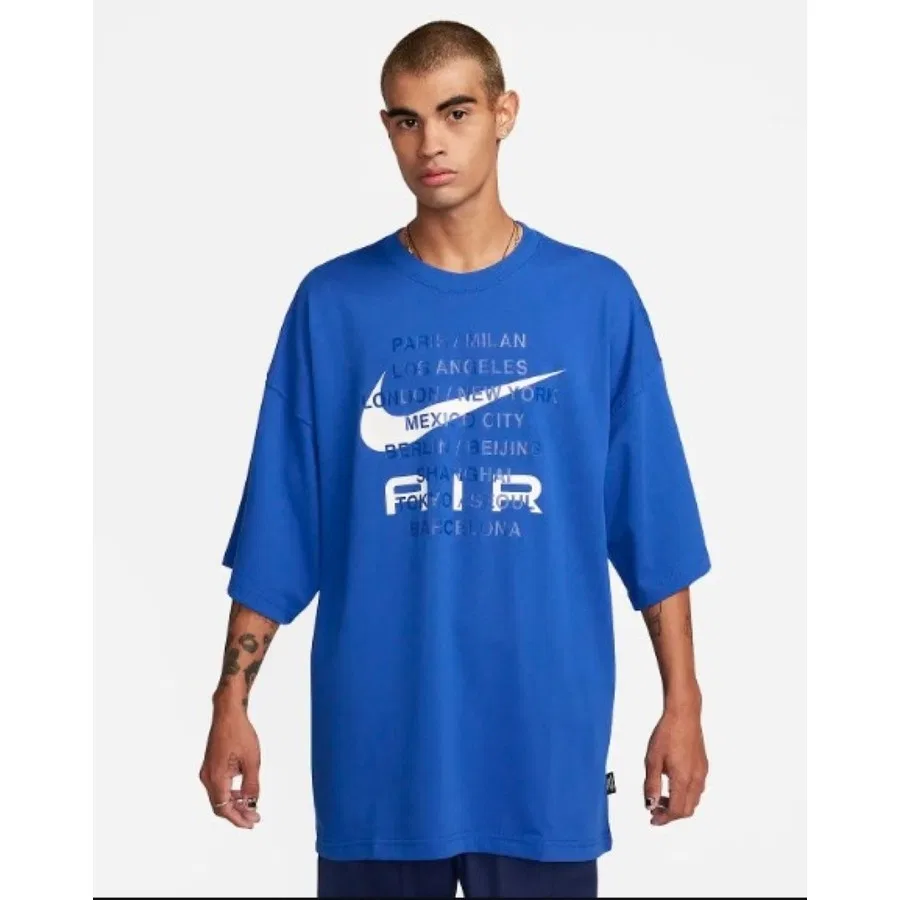 Футболка с принтом FD1249-480 Nike, Синий