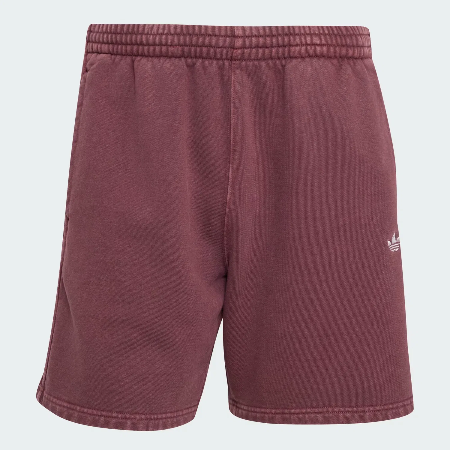 Мужские шорты из флиса Trefoil Essentials Washed 7-Inch Adidas Originals, бордовый — фото 4