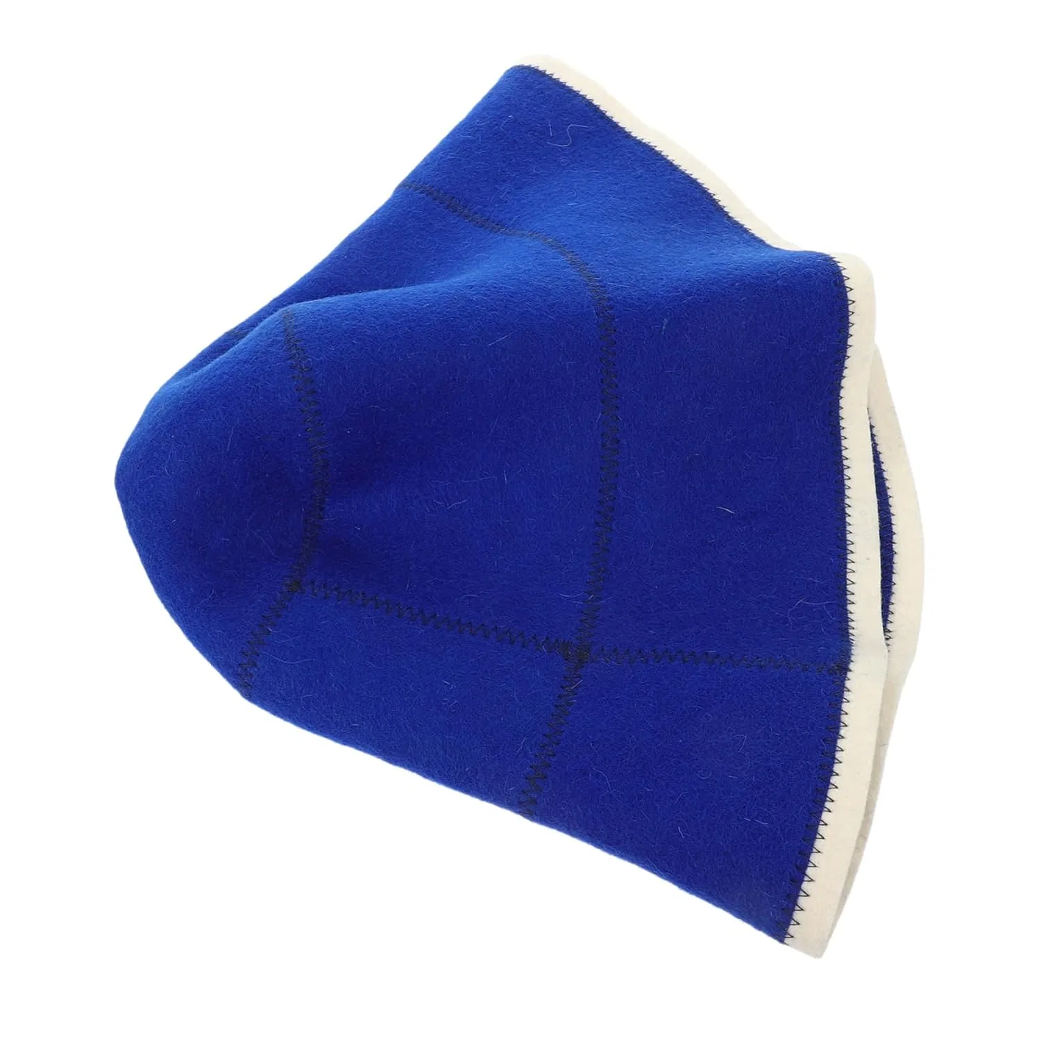 Шапочка для сауны из шерсти FOMIYES, 30x26x16 см, Blue