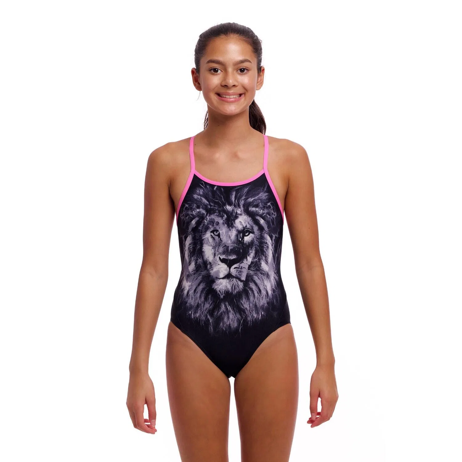 Детский тренировочный купальник Diamond Back Funkita, Schwarz
