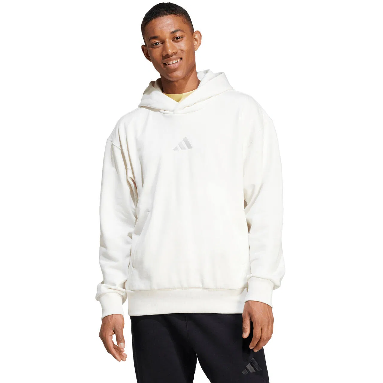 Мужское худи All Szn Fleece Hoodie Adidas, Weiss