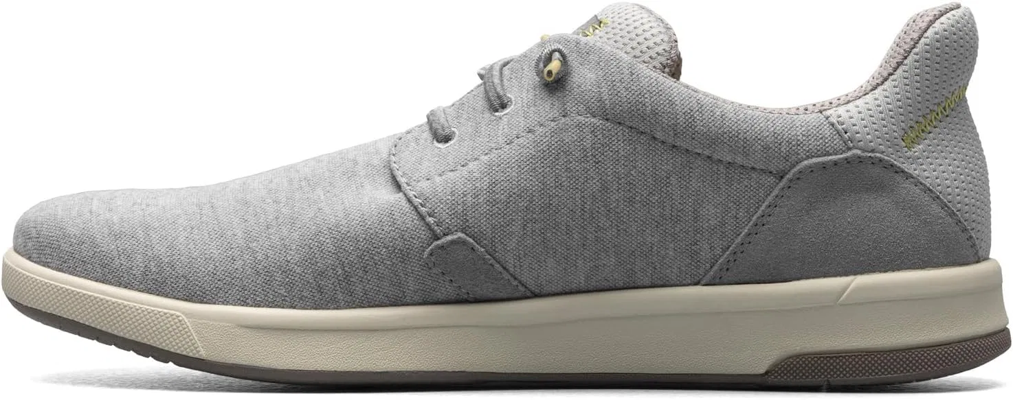 Лоферы с кружевом Florsheim, светло-серый холст — фото 4