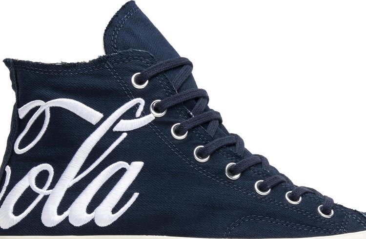 Кроссовки Converse Kith x Coca-Cola x Chuck 70 Hi France, синий — фото 2