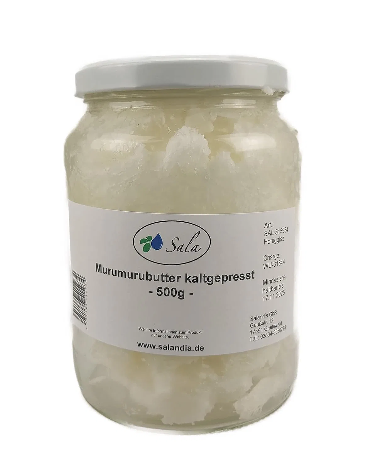 Масло для тела Murumuru Butter, Sala, 500 г