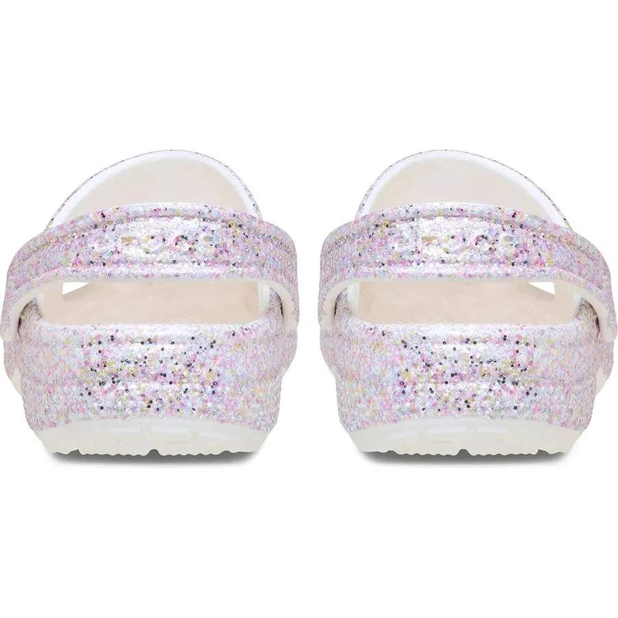 Детские спортивные сандалии Classic Fantasy Glitter Clog Crocs, Розовый — фото 4