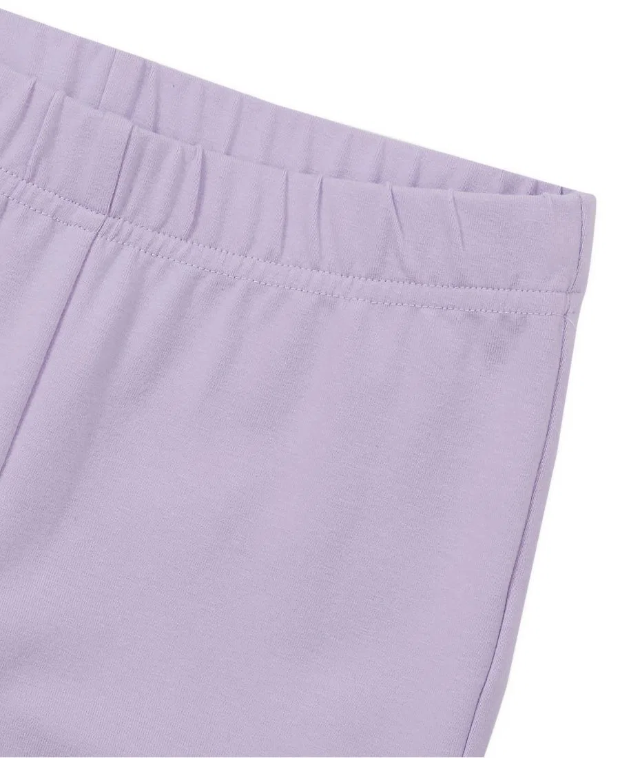 Леггинсы детские с укрепленной тканью, модель Tough Cotton Lands' End, Lilac Breeze — фото 2