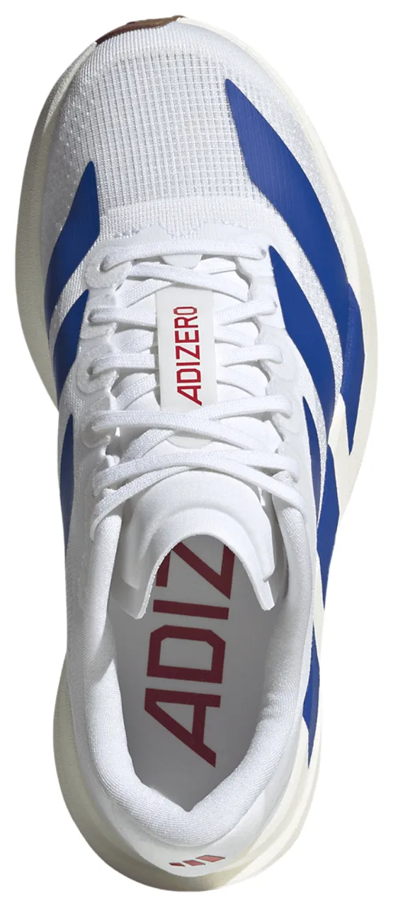 Кроссовки для мальчиков Adizero Evo SL Adidas, цвет White/Royal — фото 4