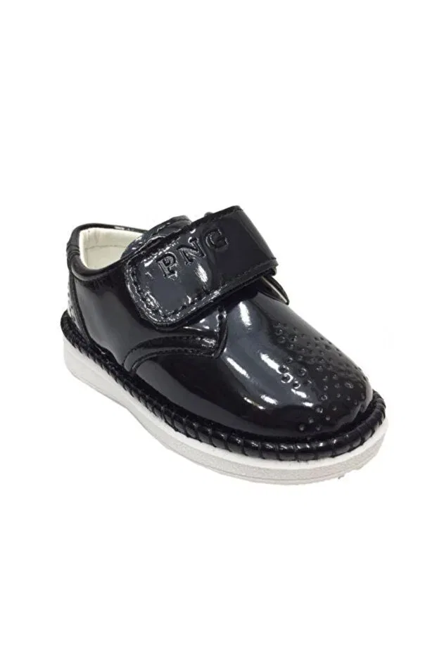 Детские туфли для мальчиков на липучке Pingu, Navy Blue