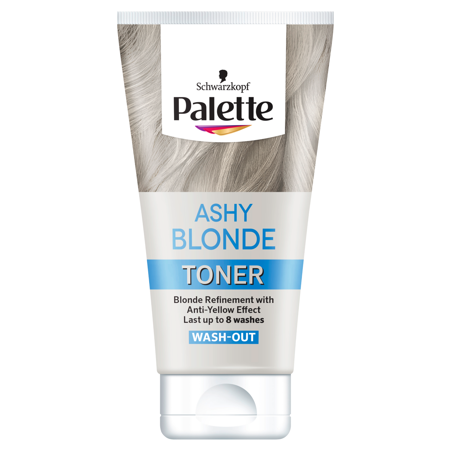 Palette Ashy Blonde тоник для волос против желтизны, 150 мл - фото