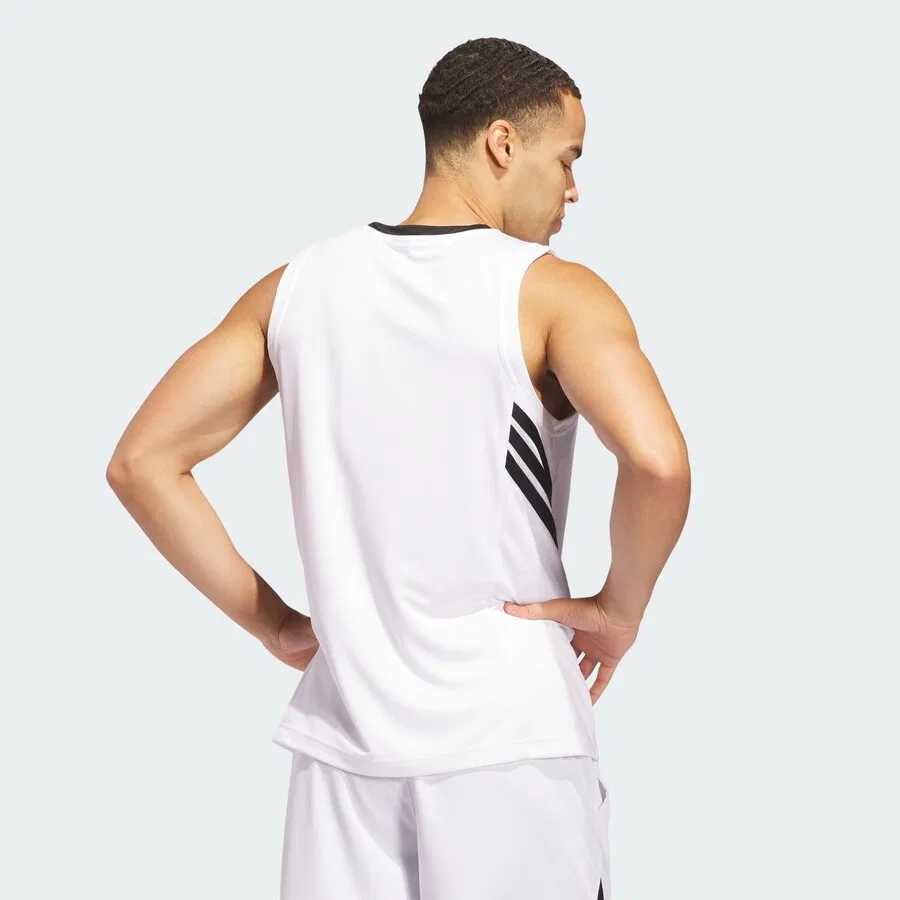 Футболка ADIDAS PERFORMANCE Performance Shirt 'Legends' белого цвета — фото 3