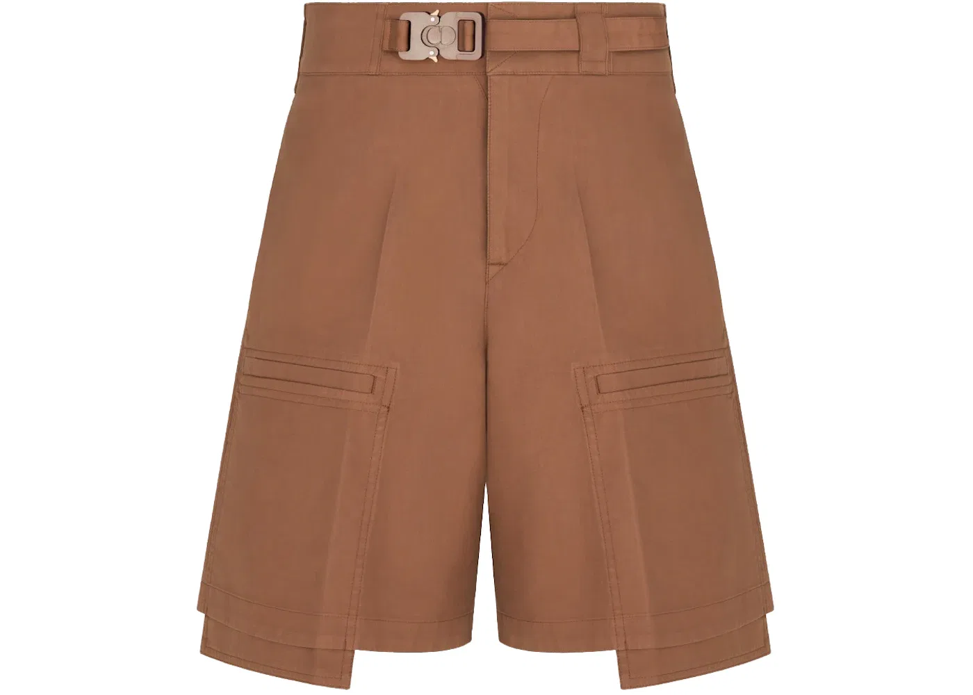 Мужские шорты карго Dior x CACTUS JACK, Coffee Brown