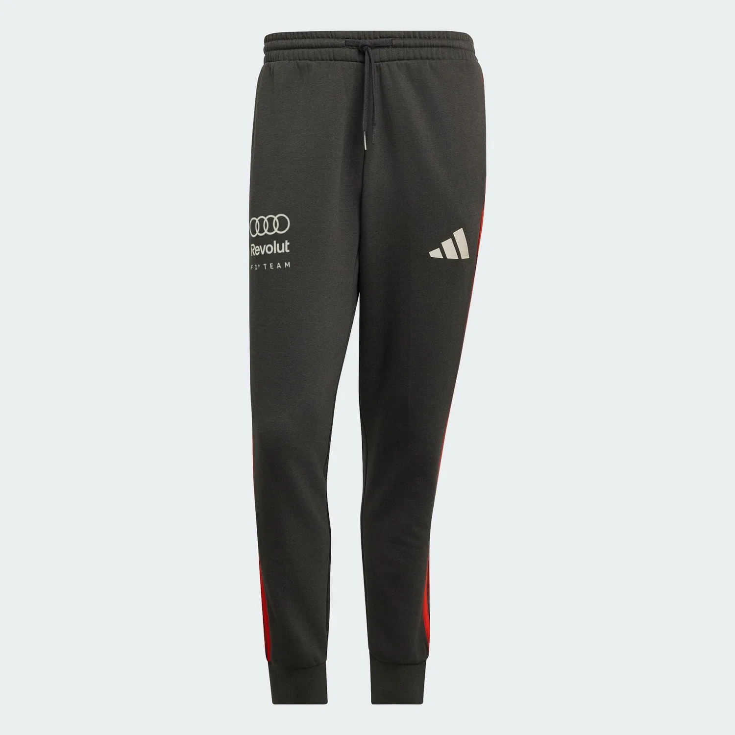 Мужские штаны из футера Audi Revolut F1 Team DNA Adidas, Schwarz — фото 2