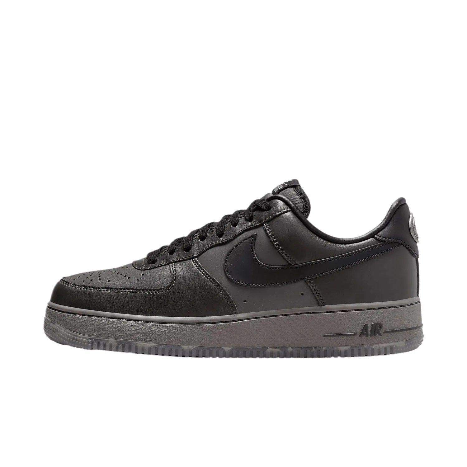 Детские кроссовки для мальчиков с кроссовками NIKE Air Force 1 Low NIKE, Tea Black Brown Petra Grey Olive Black