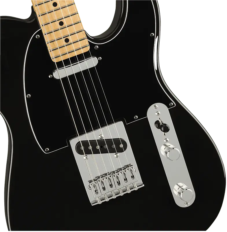 

Fender Player Telecaster в черном цвете Player Telecaster with Maple Fretboard