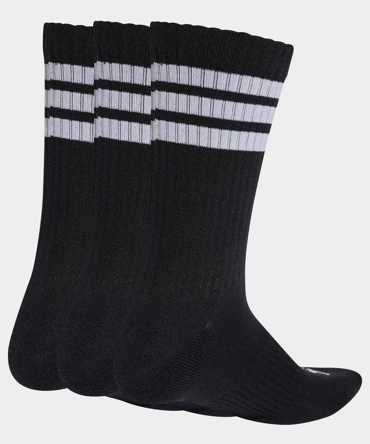Мужские носки с компрессионным эффектом, набор из 3 пар Adidas, Black — фото 2