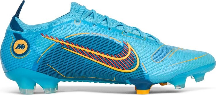 

Бутсы Nike Mercurial Vapor 14 Elite FG 'Chlorine Blue Laser Orange', синий