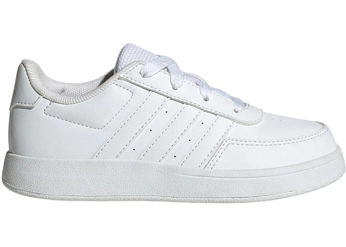 Детские кроссовки Lifestyle с моделью Breaknet Court Adidas, Cloud White/Cloud White/Grey One
