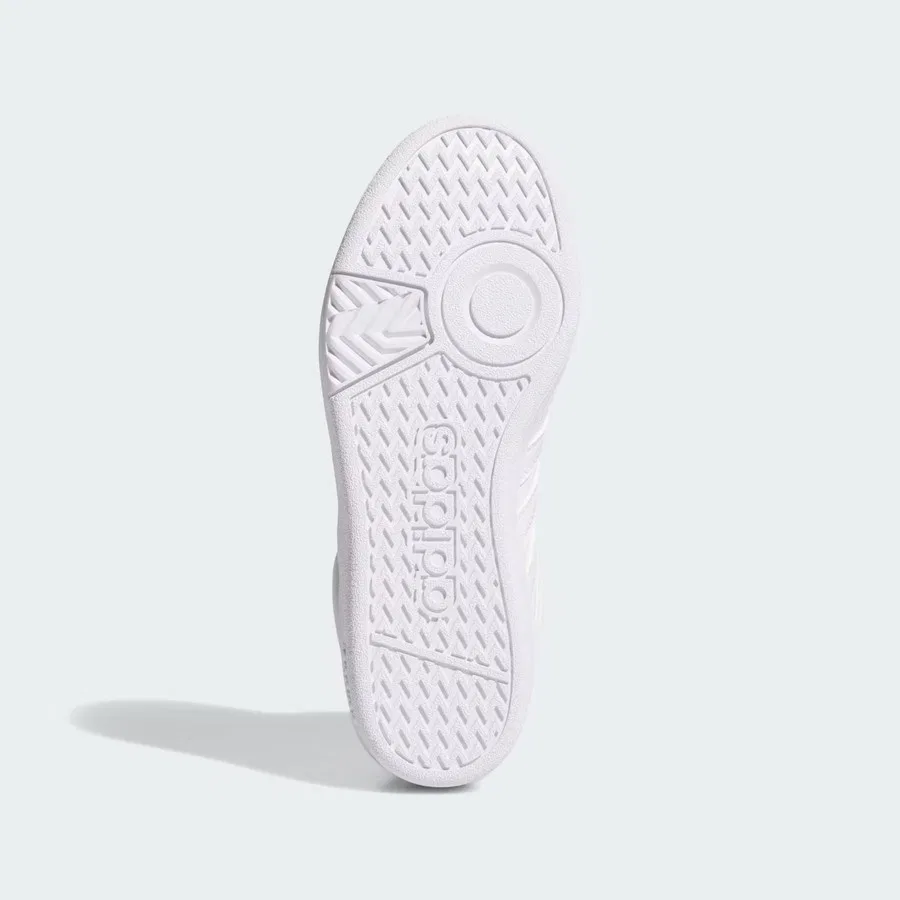Детские спортивные кроссовки с длинным шнурком adidas HOOPS 4.0 MID J JI3476, Белый — фото 3