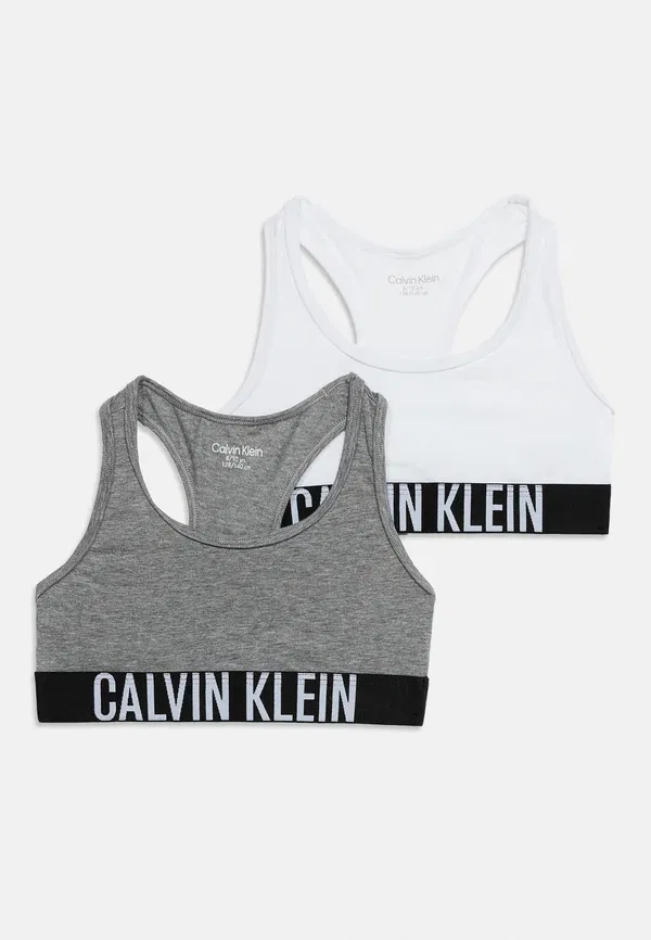 Комплект бюстгальтеров 2 шт Calvin Klein Underwear, белый/серый