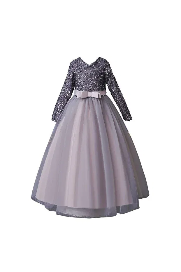 Детское платье для девочек с пайетками Mashotrend, Multicolor