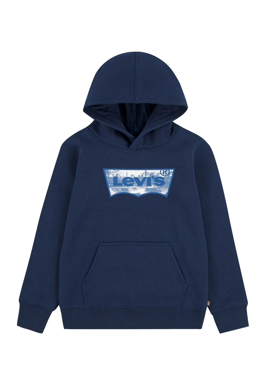 Детская толстовка Levi's Kids 'SKATE PARK BATWING' темно-синего и королевского синего цвета