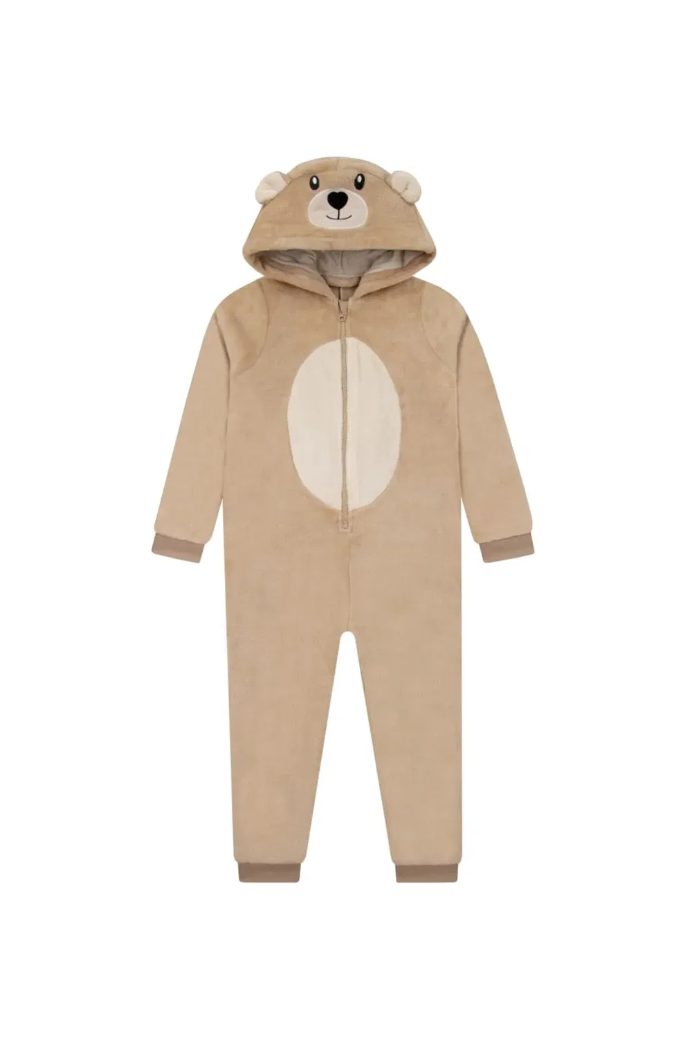 Детский флисовый комбинезон с 3D ушками Harry Bear, Brown