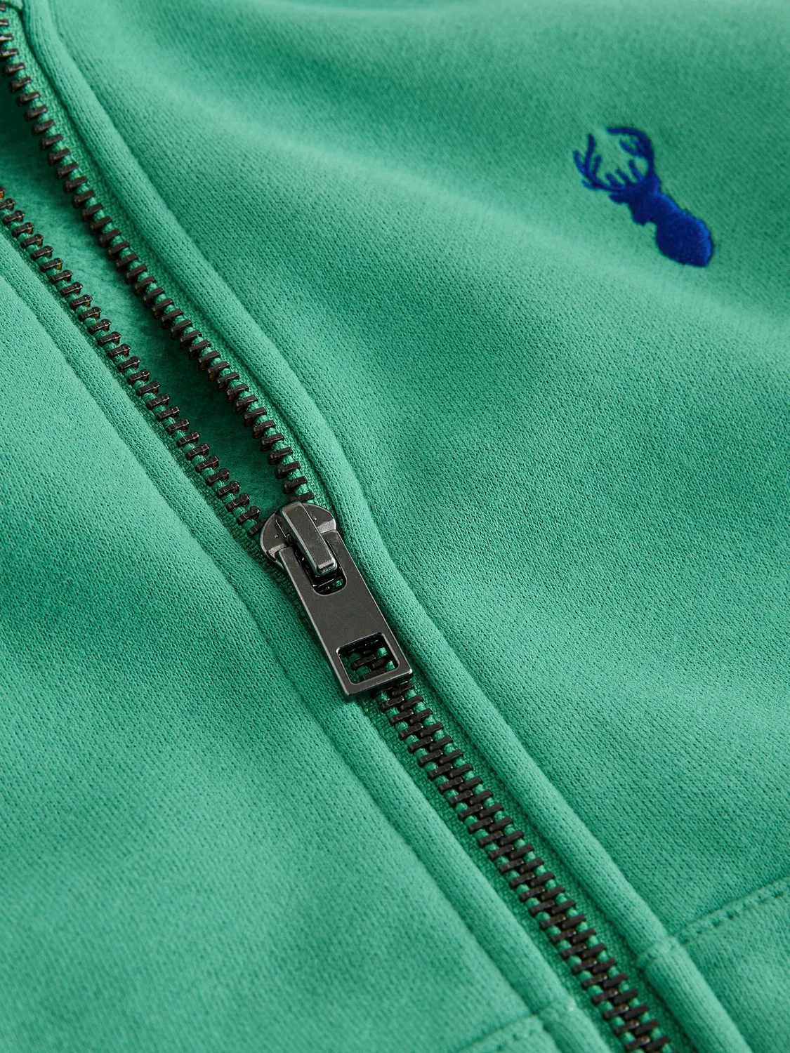 Худи на молнии, мягкое, Zip Through Next, мягкий зеленый — фото 4