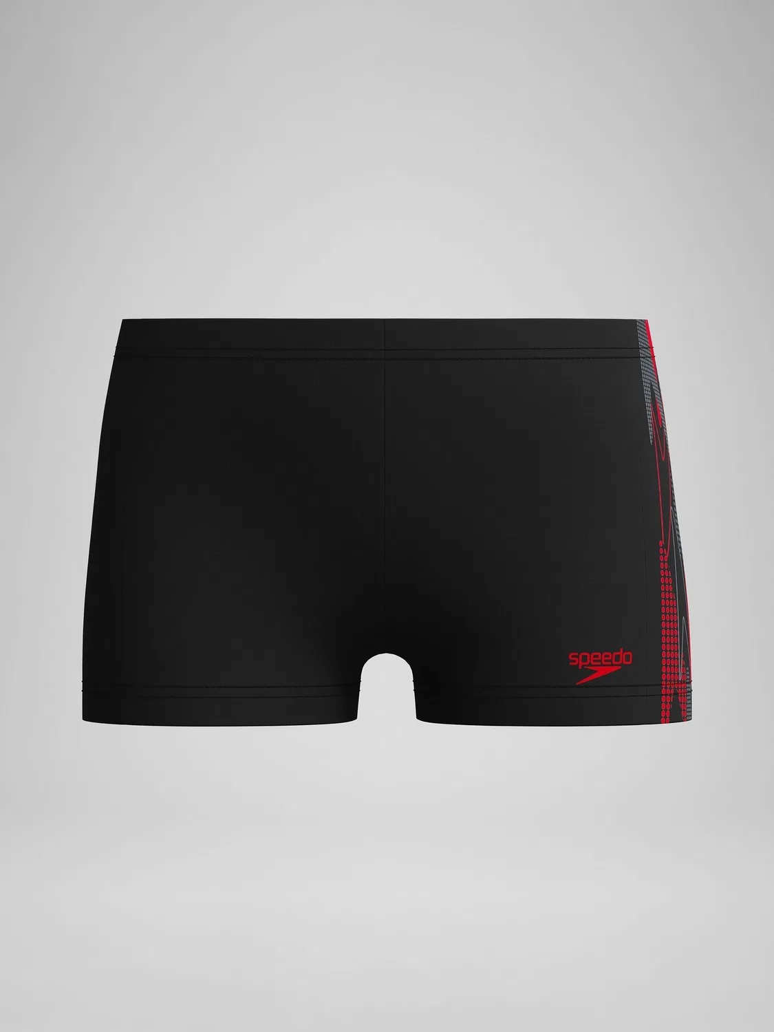 Плавки Speedo Black Placement Print Aquashort, черный