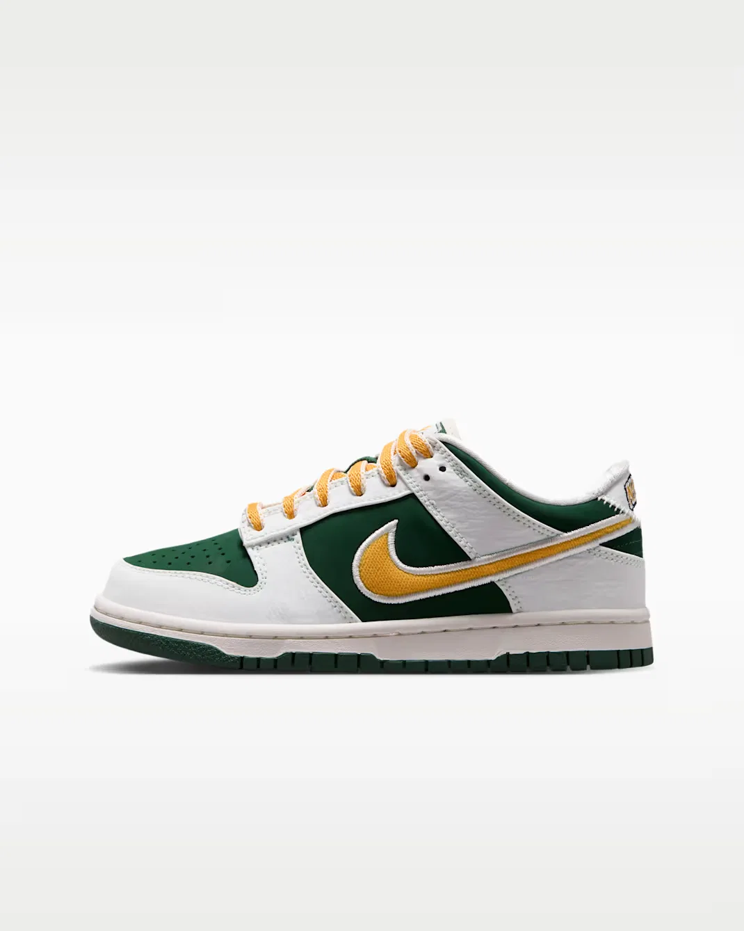 Кроссовки для детей постарше Nike Dunk Low LV8, Sail/Fir/University Red/University Gold