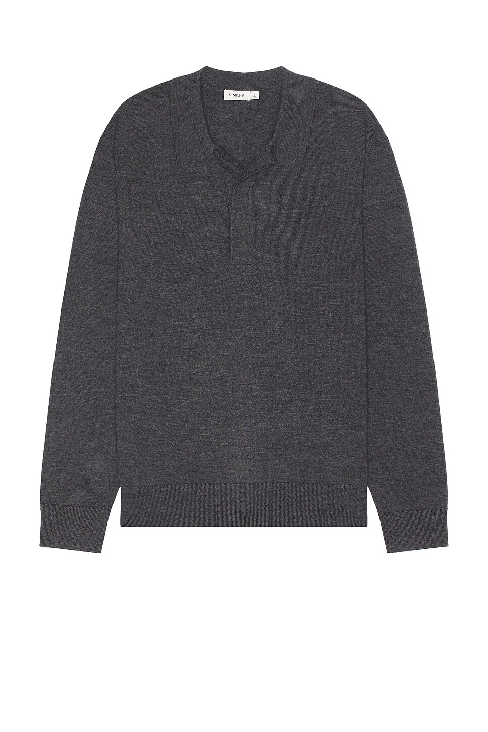 

Свитер мужской Louis Pop Over Simkhai, цвет Charcoal Melange