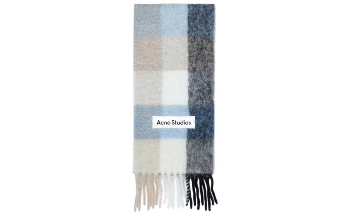 

Женский вязаный шарф Acne Studios, Многоцветный