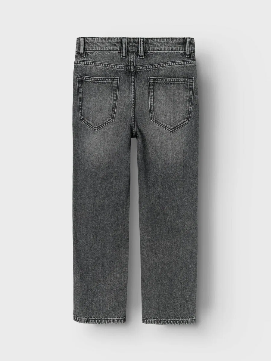 Джинсы NAME IT Regular Jeans 'Ryan' темно-серого цвета — фото 2
