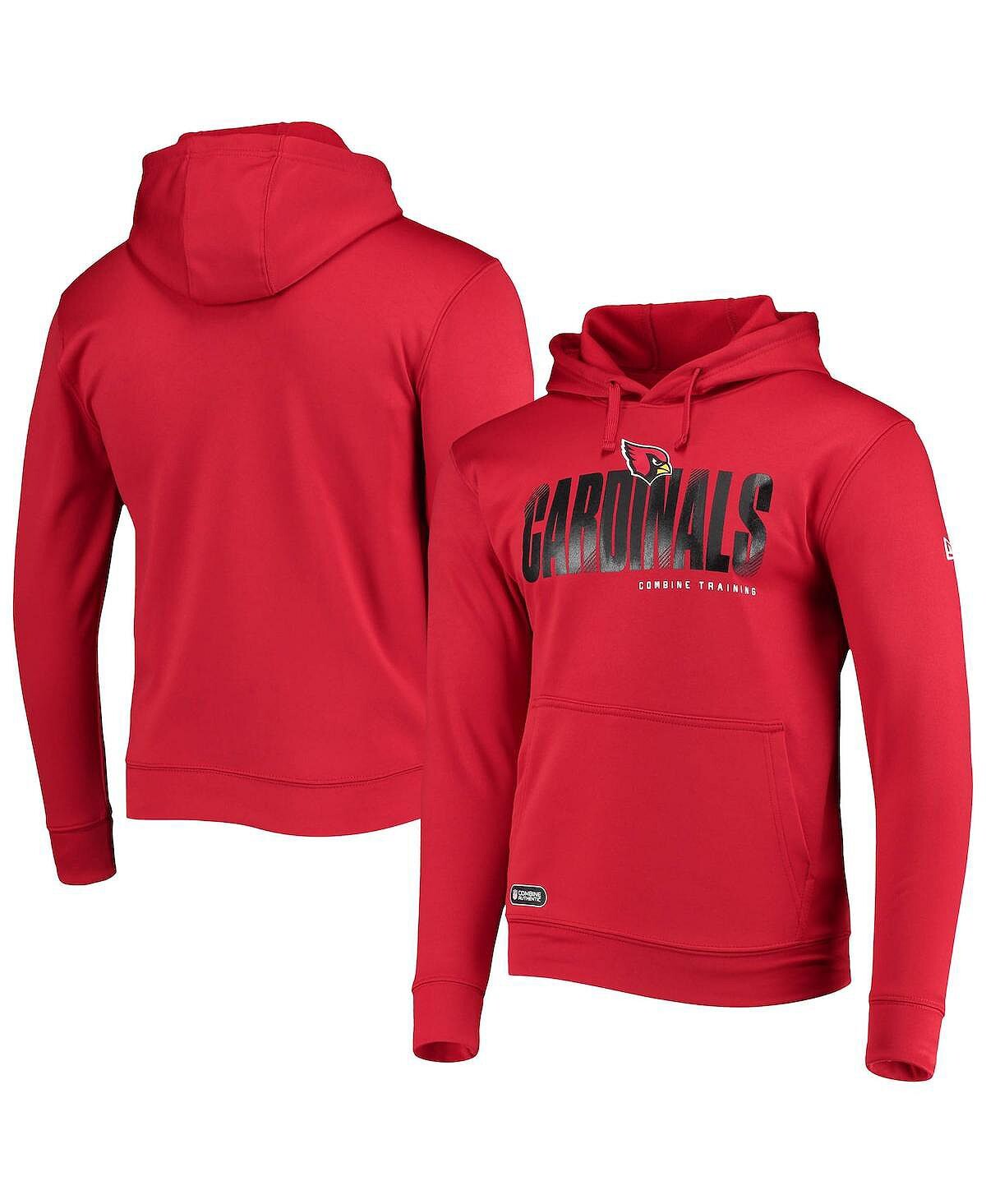 

Мужская толстовка с капюшоном cardinal arizona cardinals combine authentic hard hash pullover New Era