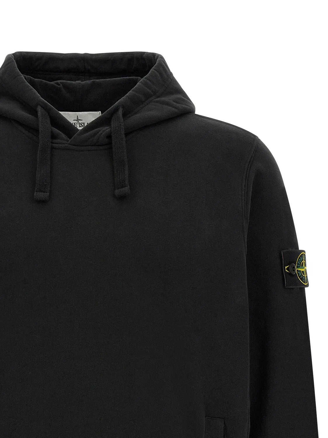Толстовка Badge Stone Island, черный — фото 3