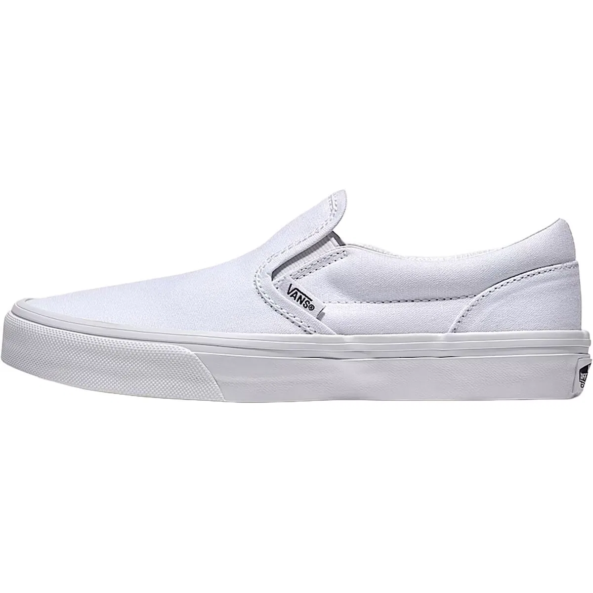 Детские кеды без шнуровки Vans, True White