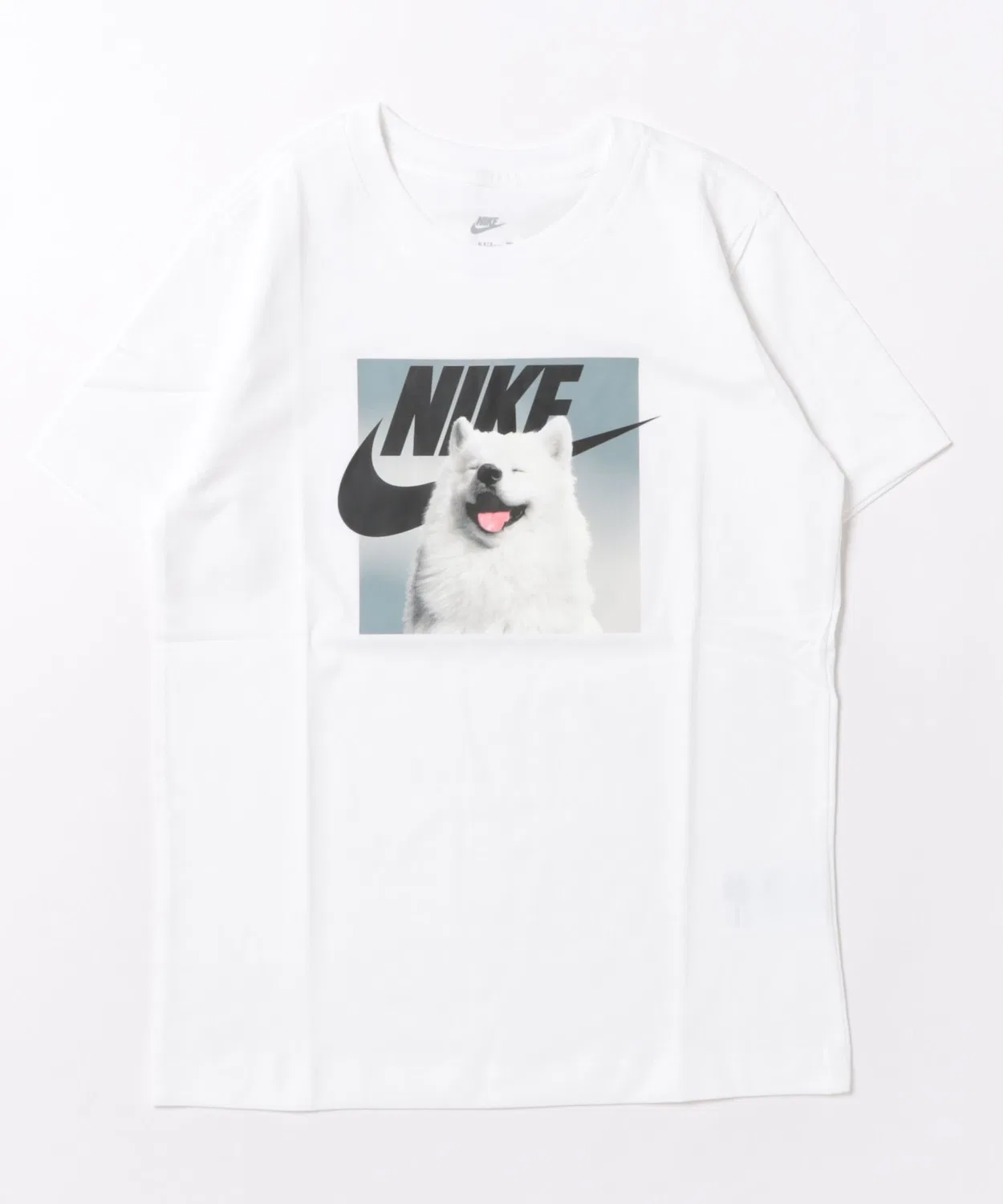 Детская футболка с принтом KNSWTEEPHOTOCREATEFA NIKE, Белый