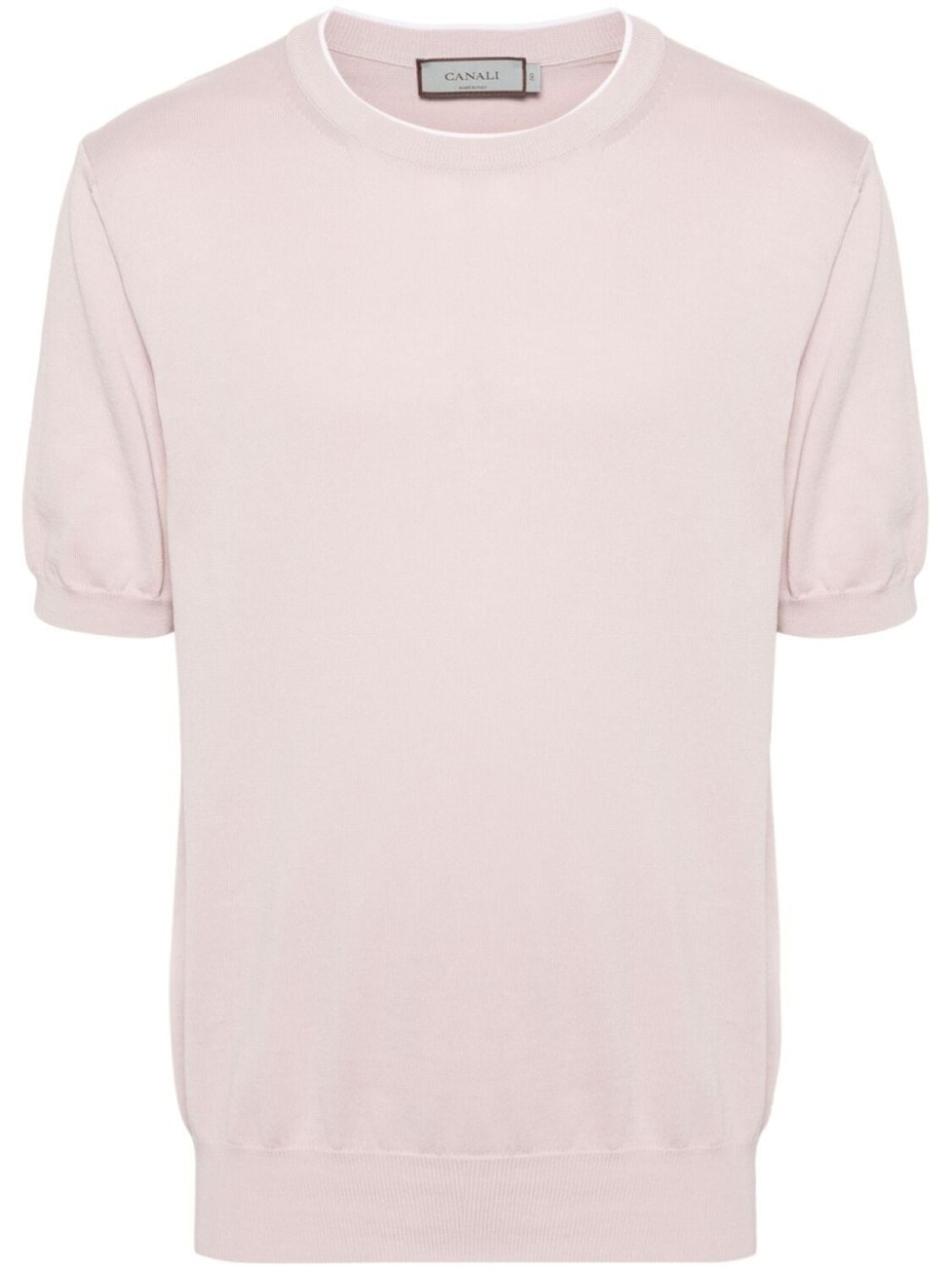 

Canali футболка тонкой вязки, розовый
