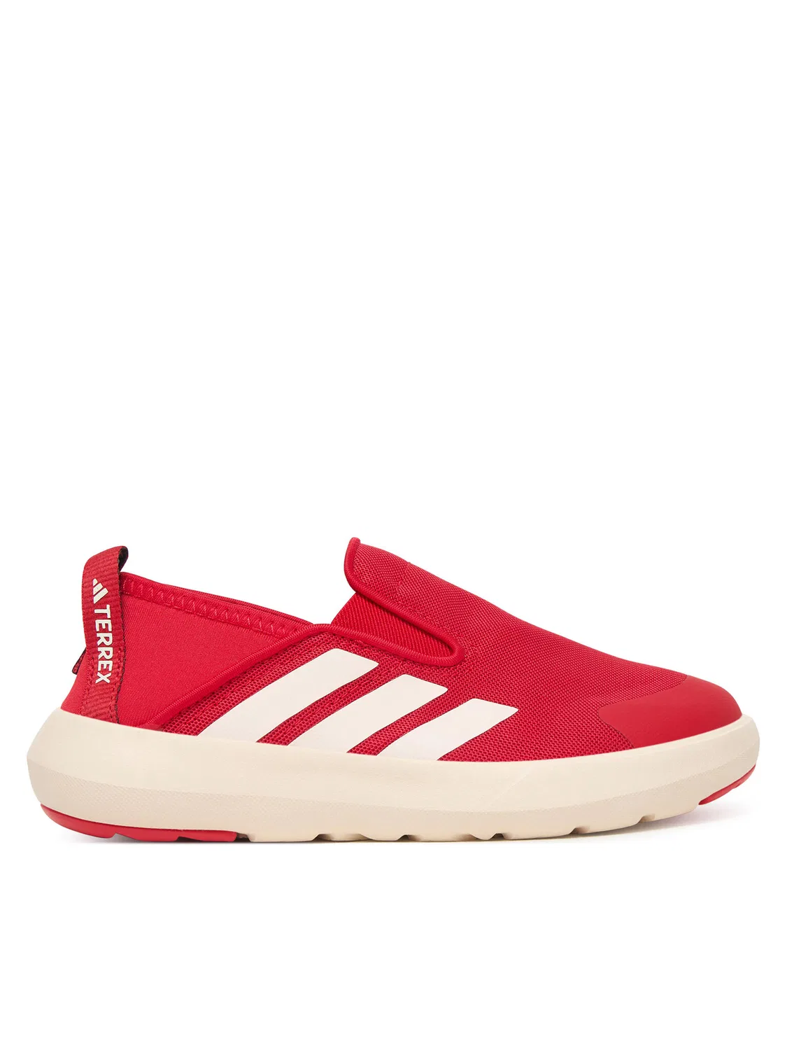Кроссовки для мальчика Terrex Boat Slip-On Adidas, красный