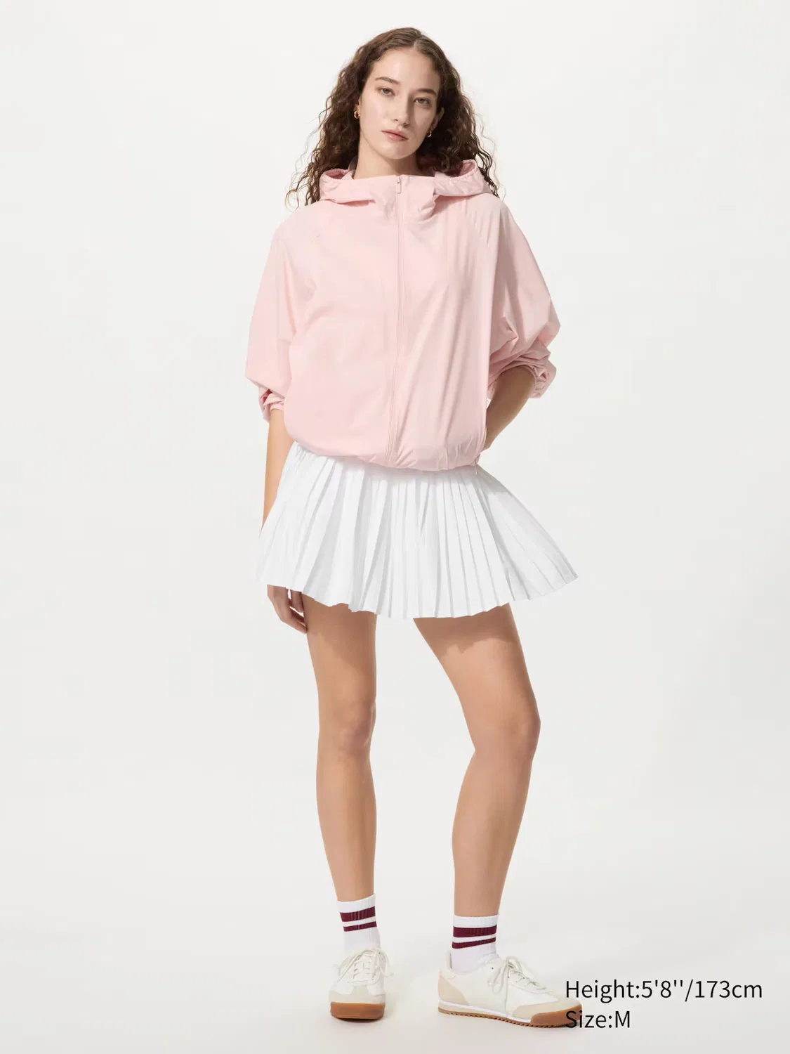 Плиссированная юбка-шорты Uniqlo Активная, темно-зеленый — фото 2