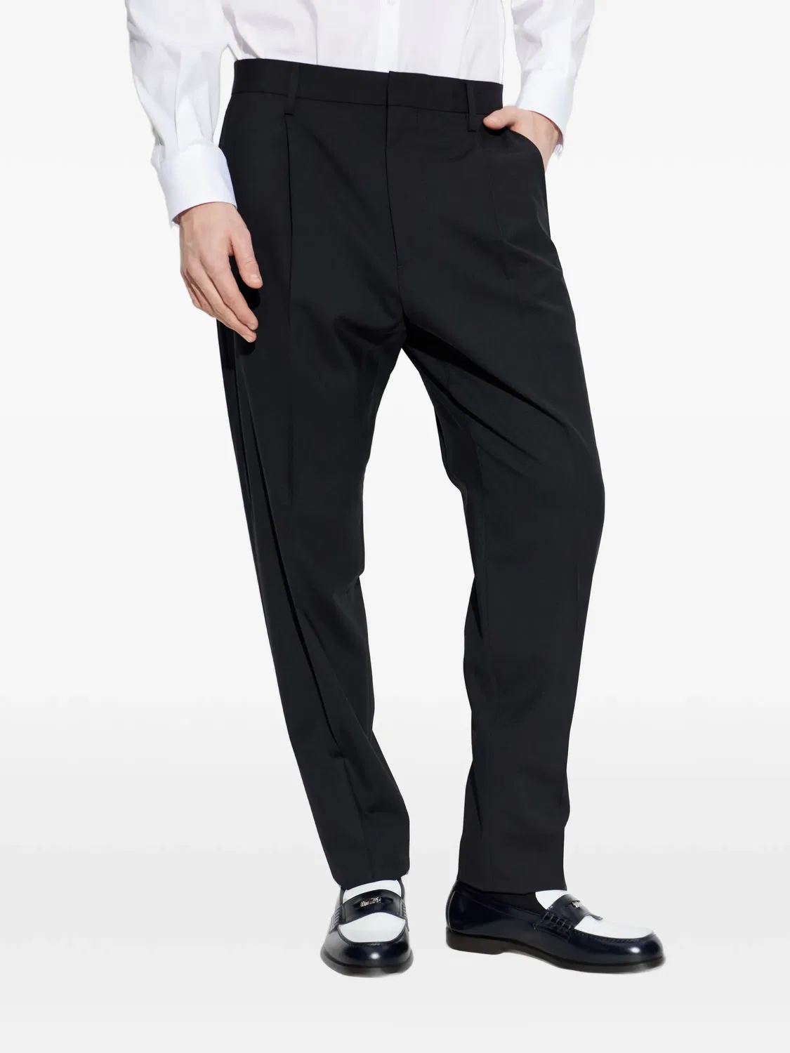Удобные классические брюки DSQUARED2, черный — фото 3