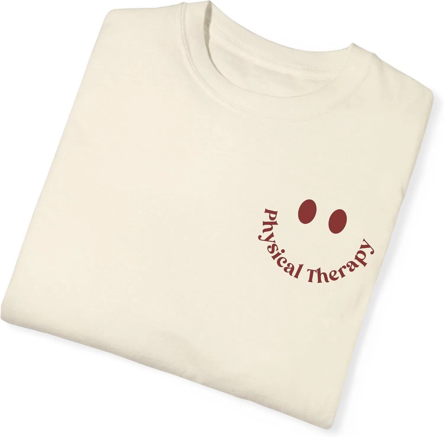 Футболка с принтом Rehab is my cardio Comfort Colors, Ivory — фото 3