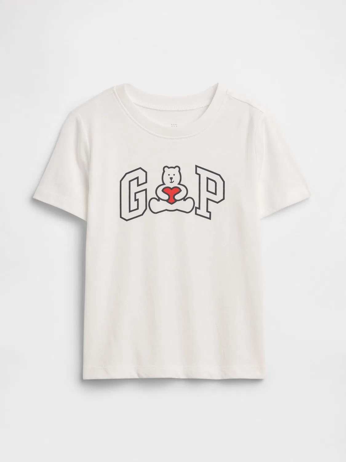 Футболка с графическим принтом Gap White (6м-5л), белый