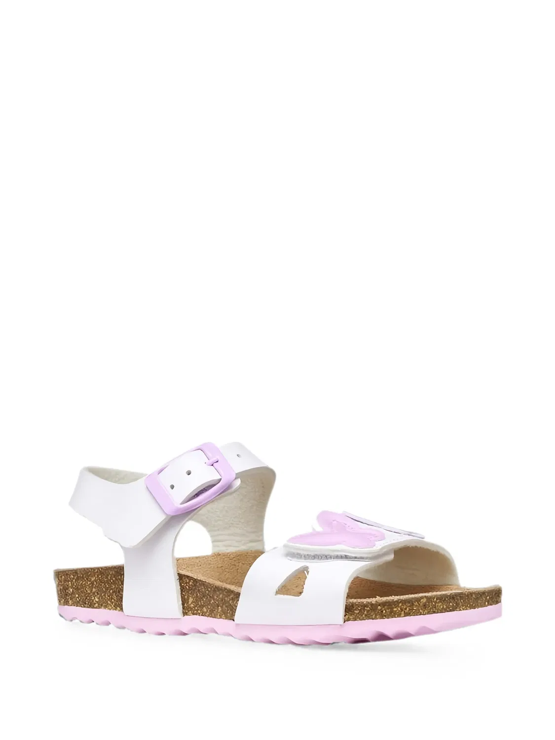 Босоножки Adriel с пряжками Geox Kids, белый