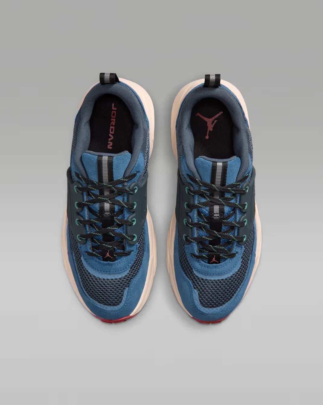Кроссовки для детей постарше Jordan Trunner O/S, True Blue/Blue Fox/Chalk/Kinetic Green — фото 4
