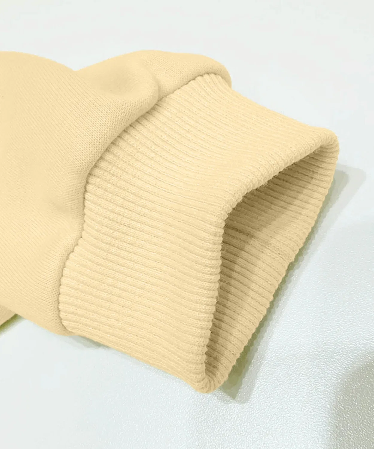 Детский свитшот с длинным рукавомс фриллом aimoha, Off White — фото 4