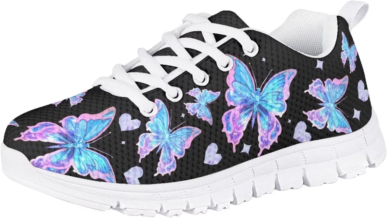 Детские кроссовки с дышащим верхом для мальчиков и девочек HUISEFOR, Galaxy Butterfly